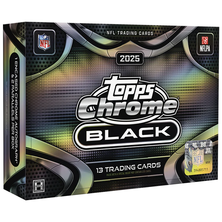 2025 Topps Chrome Black Football Hobby Box