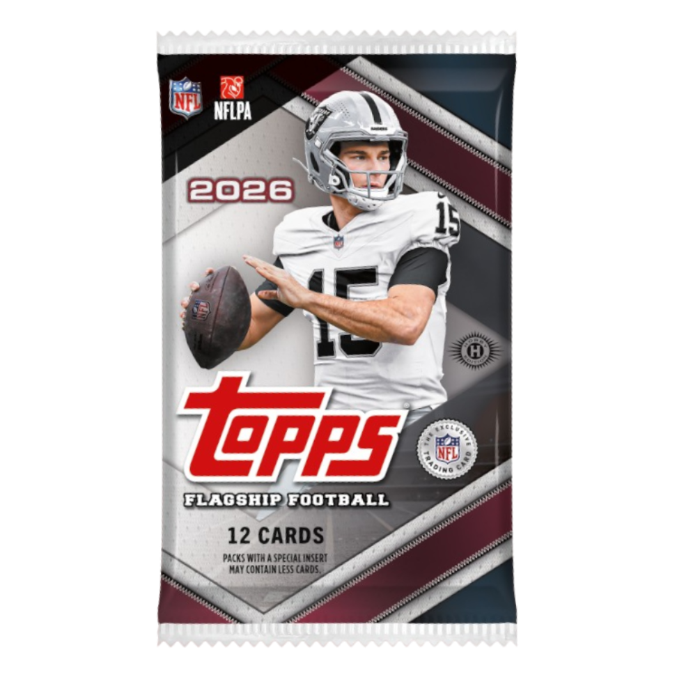 2026 Topps Football NFL Flagship Hobby Pack