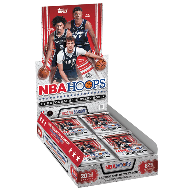 2025-26 Topps Hoops Basketball Hobby Box