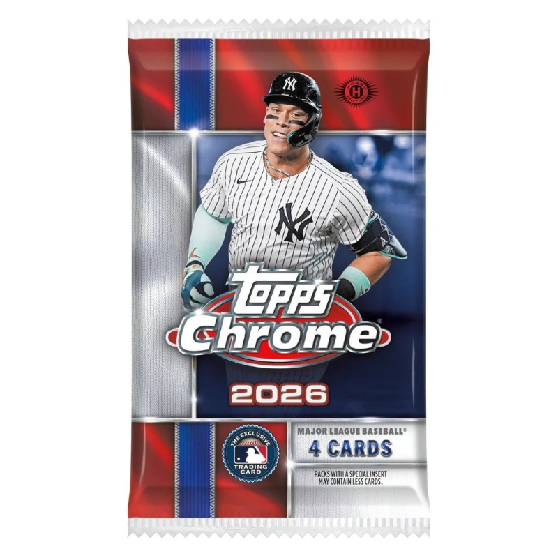 2026 Topps Chrome Baseball Hobby Pack