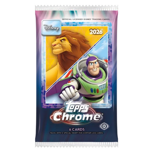 2026 Topps Chrome Disney Hobby Pack