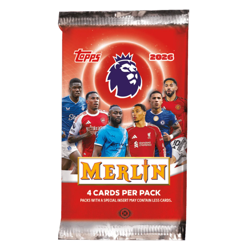 2026 Topps Merlin Premier League Hobby Pack