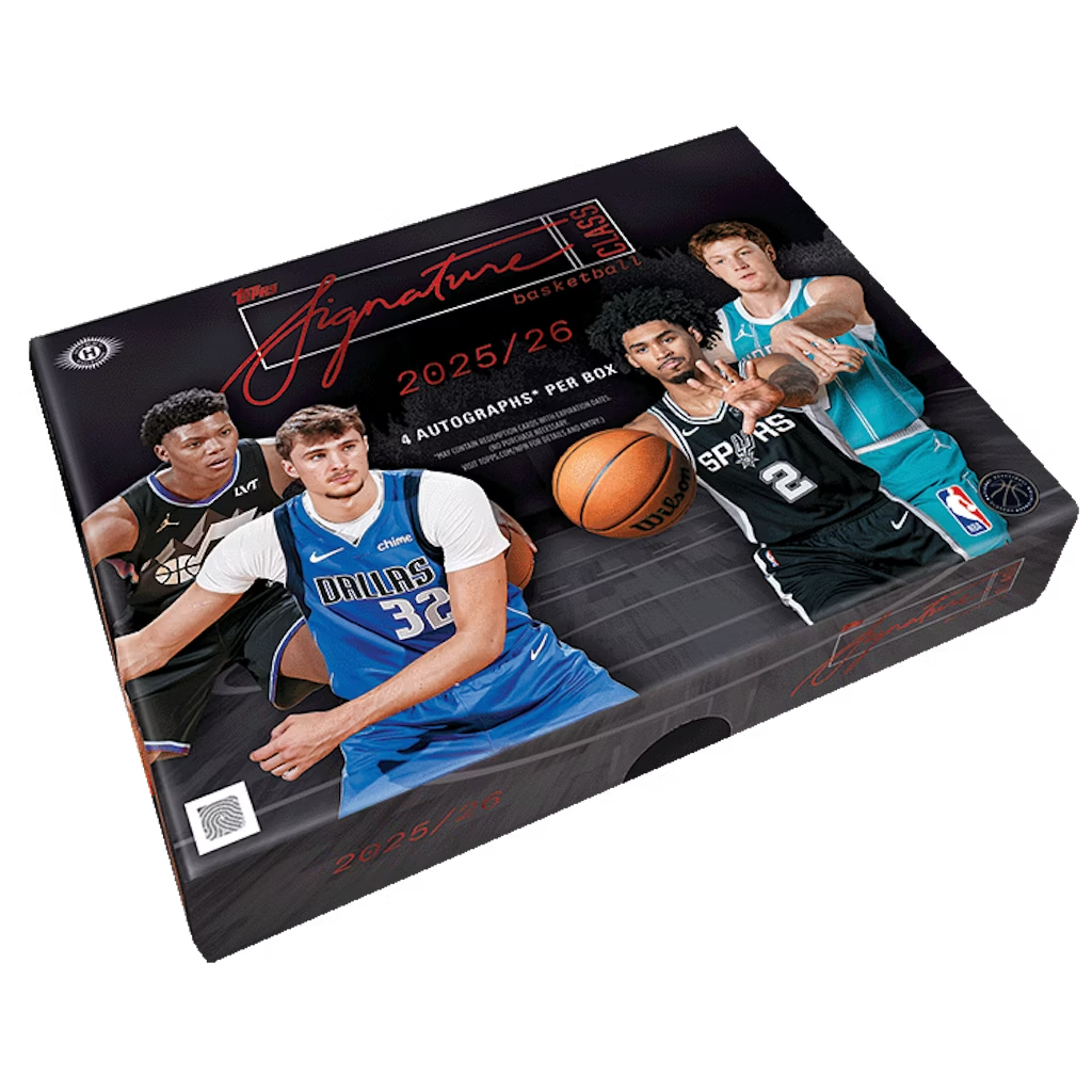 2025-26 Topps Signature Class Basketball Jumbo Box