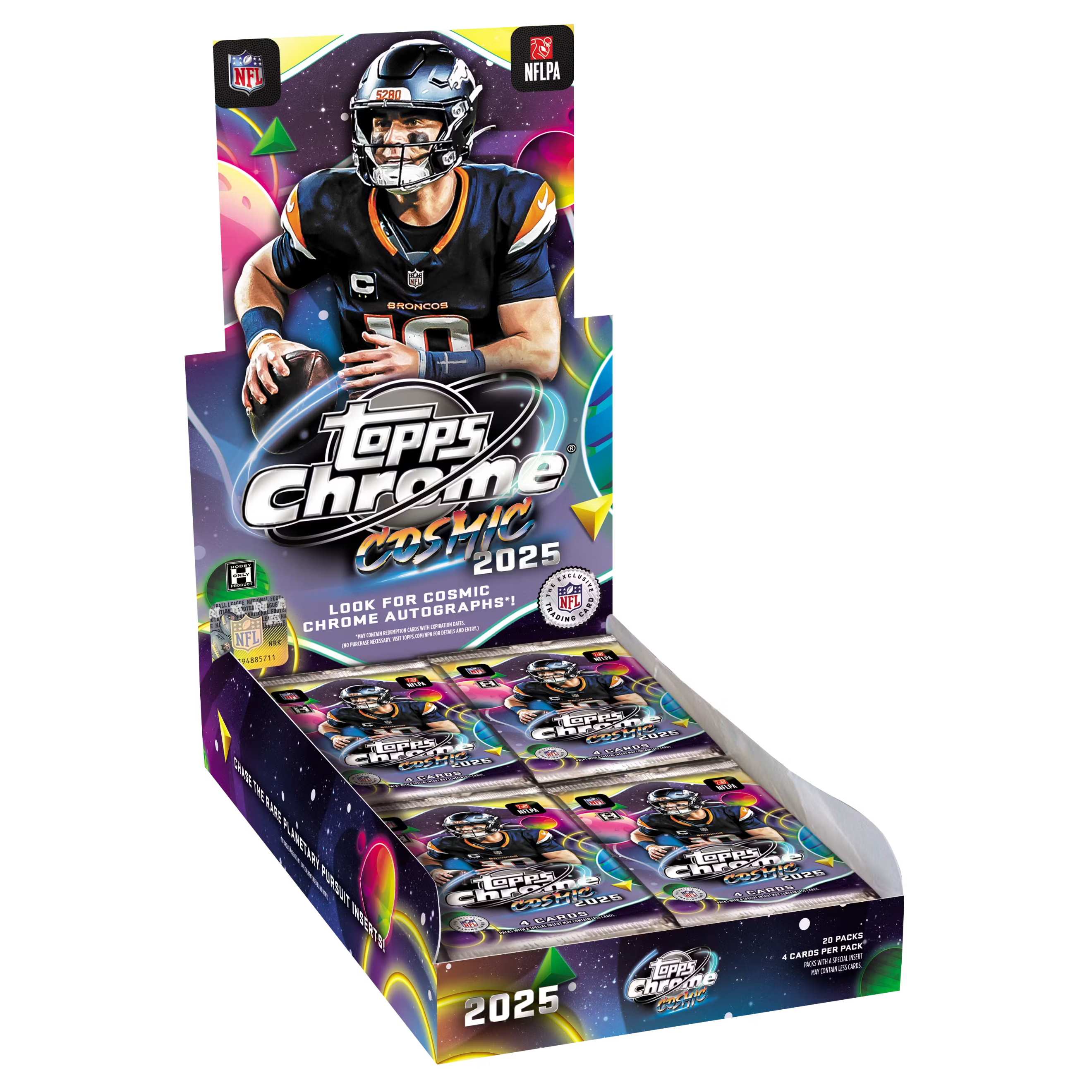 2025 Topps Cosmic Chrome Football Hobby Box