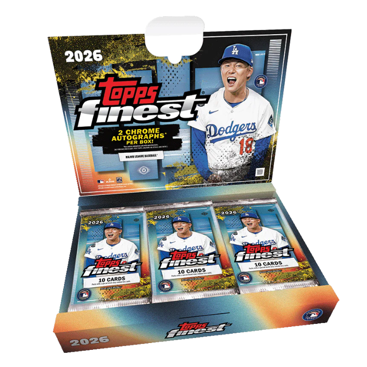 2026 Topps Finest Baseball Hobby Box