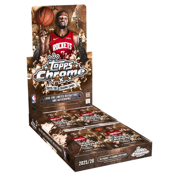 2025-26 Topps Chrome x Cactus Jack Basketball Hobby Box