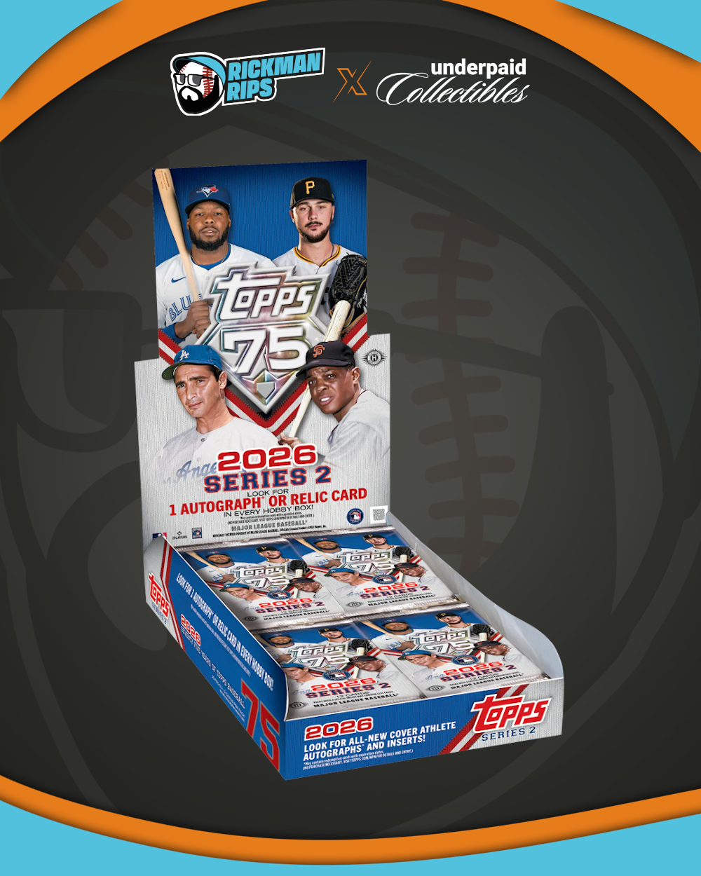 RB x UC Series 2 Baseball Hobby Full Case PYT
