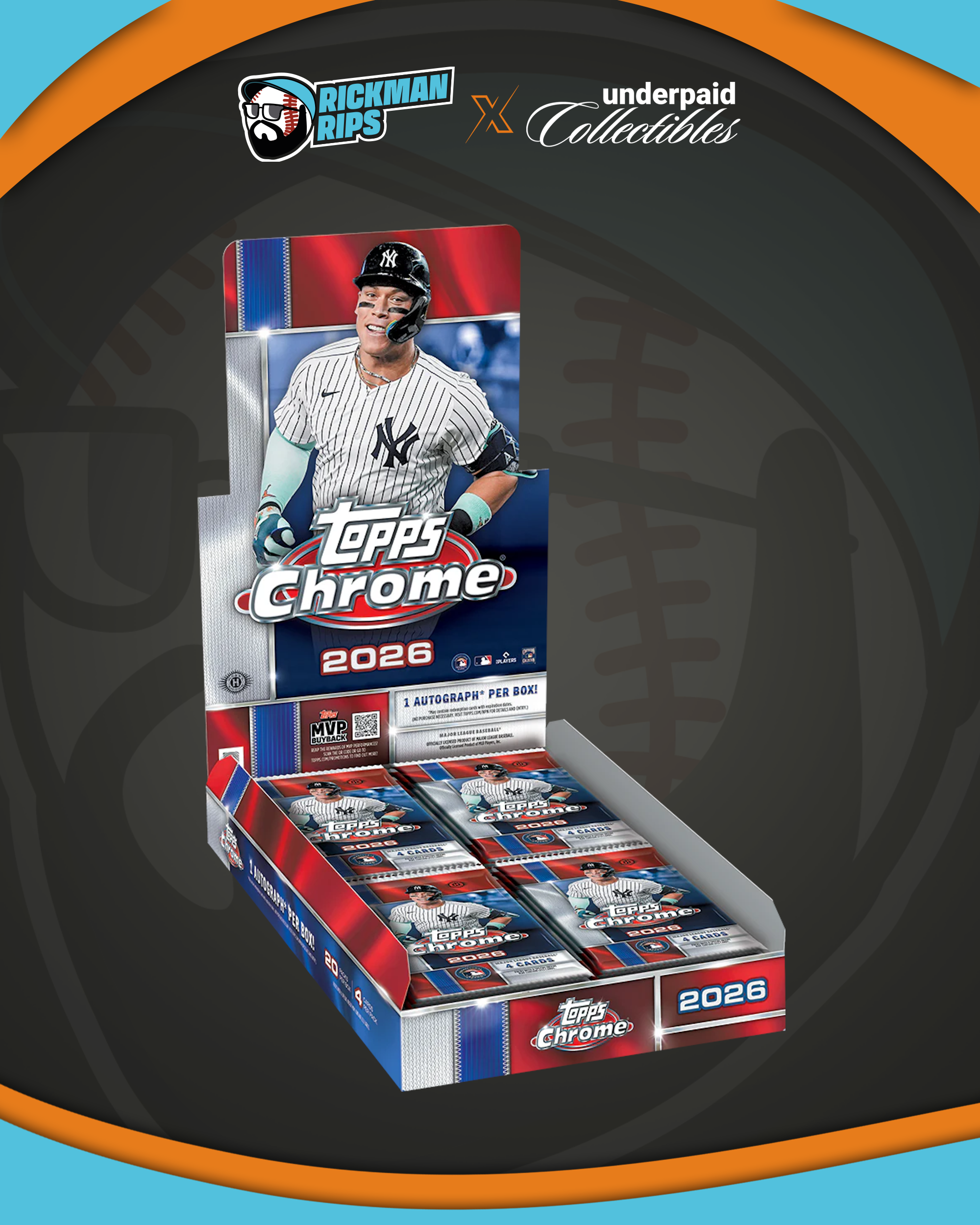 RB x UC Chrome Baseball Hobby Full Case PYT
