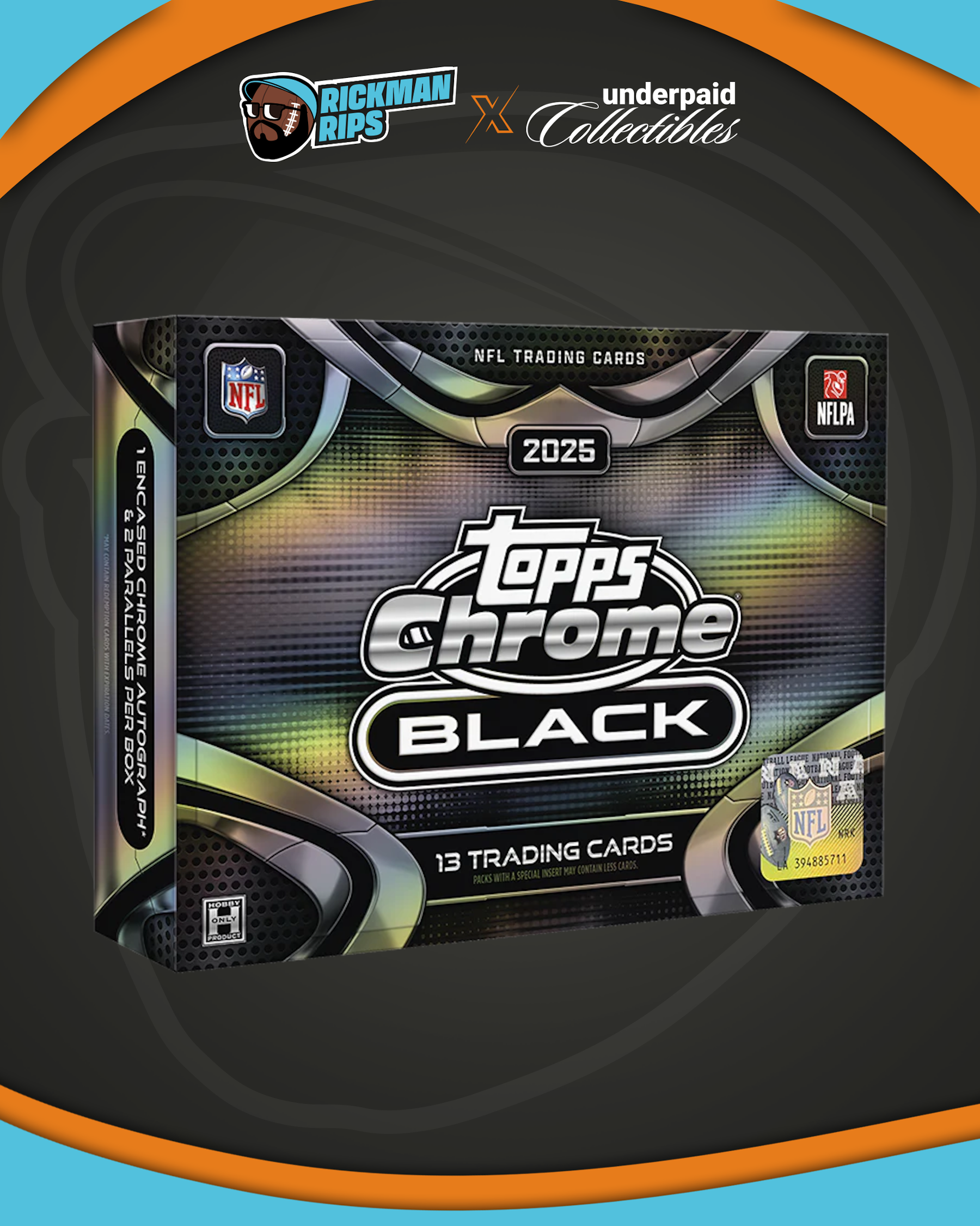 RB x UC Chrome Black Football Full Case PYT