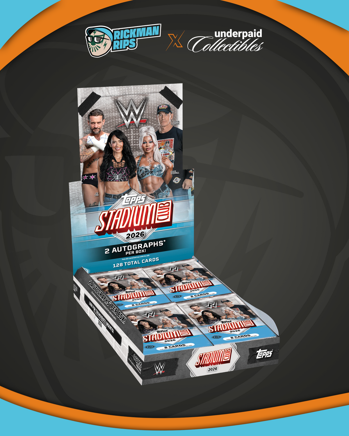 RB x UC Stadium Club WWE Hobby Full Case PYW