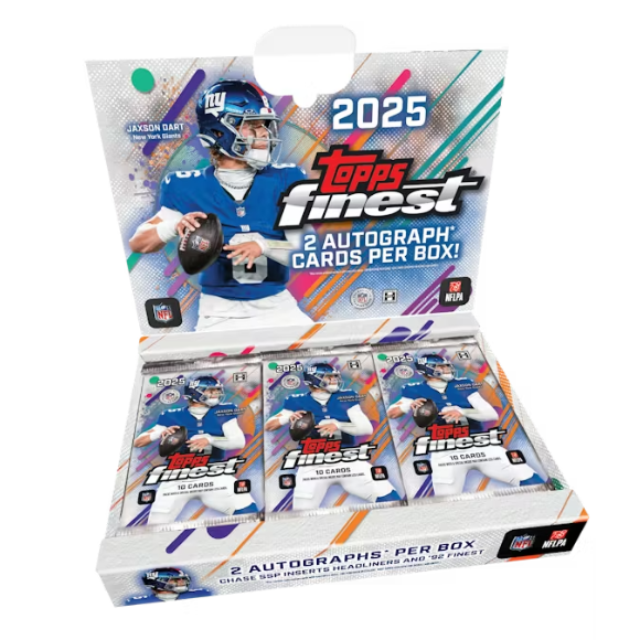 2025 Topps Finest Football Hobby Box