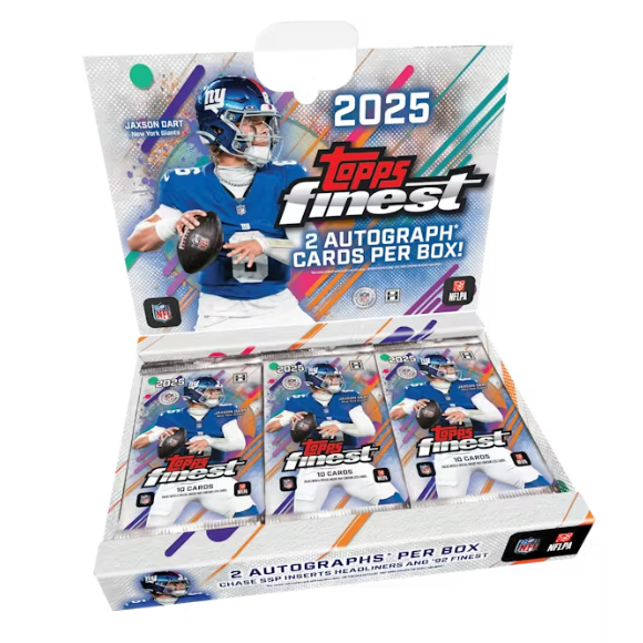 2025 Topps Finest Football Hobby Box