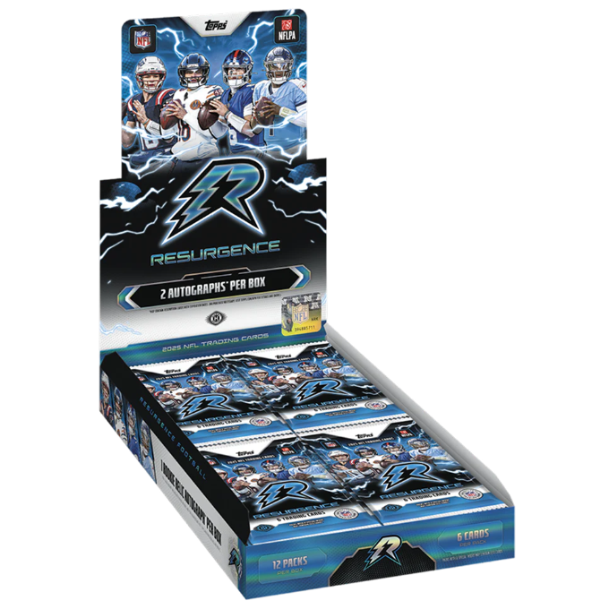 2025 Topps Resurgence Football Hobby Box