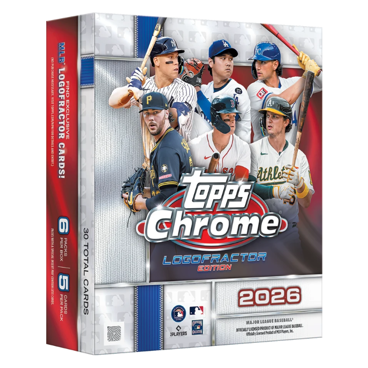 2026 Topps Chrome Baseball Logofractor Edition