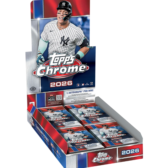 2026 Topps Chrome Baseball Hobby Box