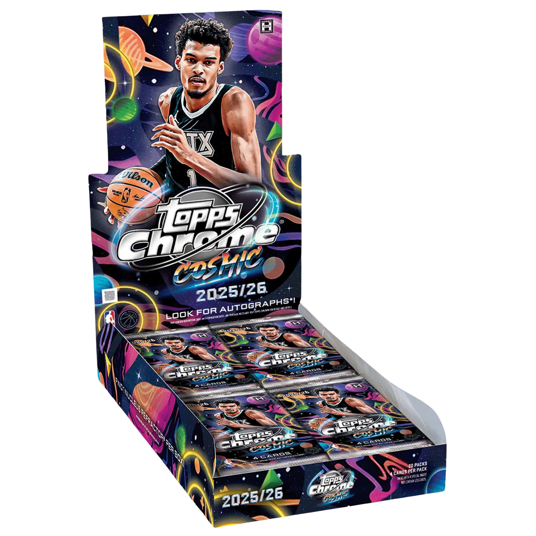 2025-26 Topps Cosmic Chrome Basketball Hobby Box